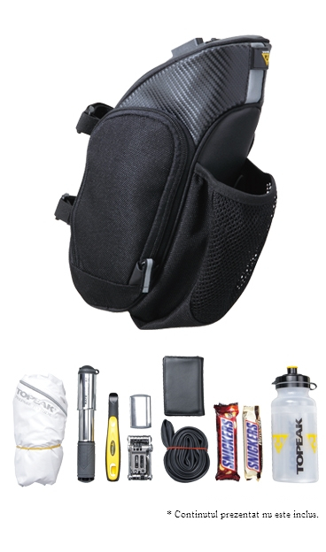 Geanta-Borseta Topeak Mondopack Hydro Tc2287B - Volum 1.7 L, Negru [1]