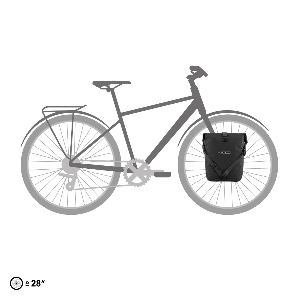 GEANTA FURCA ORTLIEB SPORT-ROLLER PLUS 14.5L Granite - black [2]
