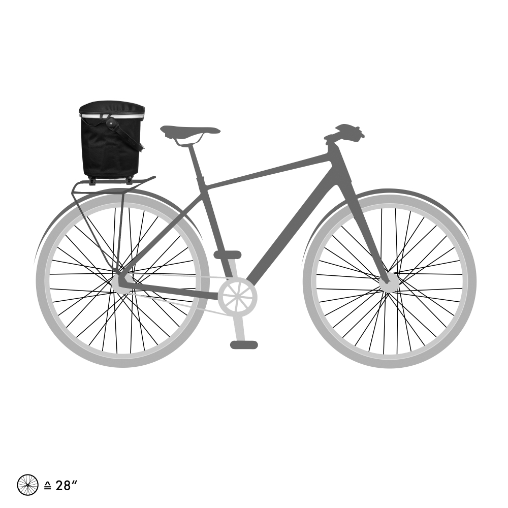 GEANTA GHIDON ORTLIEB UP-TOWN RACK 17.5L Black [5]