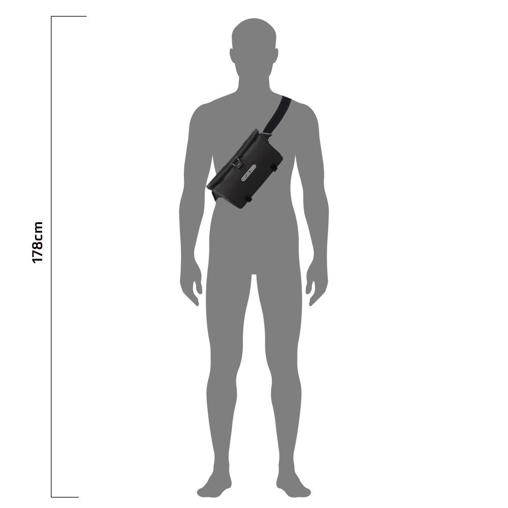 GEANTA GHIDON ORTLIEB VELO-SLING 3L Black [5]