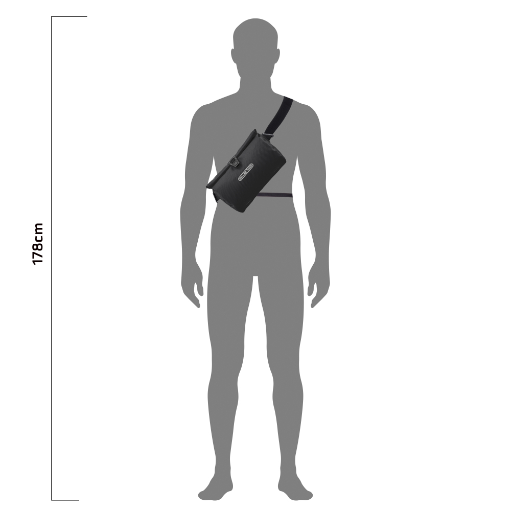 GEANTA GHIDON ORTLIEB VELO-SLING FLEX 2.5L Black [4]