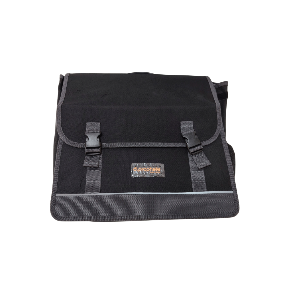 Geanta laterala pentru e-bike, cu buzunar separat pentru baterie, Nylon 600D, cu logo [1]