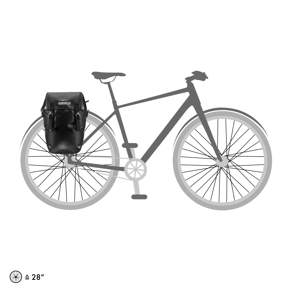 GEANTA PORTBAGAJ ORTLIEB BIKE-PACKER 40L Black [5]