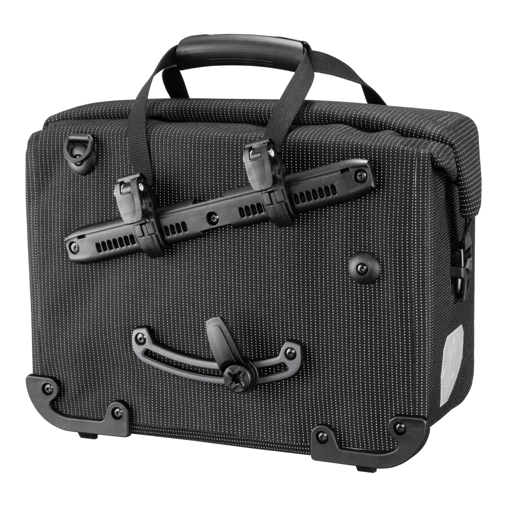 GEANTA PORTBAGAJ ORTLIEB OFFICE-BAG HIGH-VIS 21L Black Reflex - QL 2.1 [2]