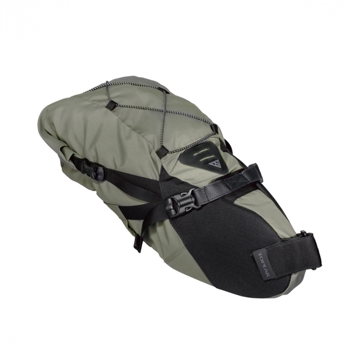 Geanta Topeak BackLoader TBP-BL3G - Volum 15 L, Verde - logo Gri [1]