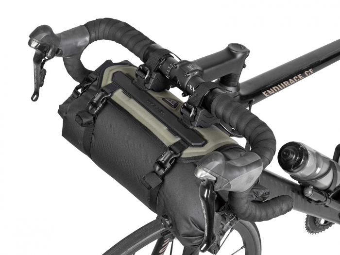 Geanta Topeak Frontloader TBP-FL2G - Volum 8 L, Verde - logo Gri [3]