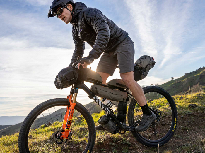 Geanta Topeak MidLoader TBP-ML6G - Volum 6.0 L, Verde - logo Gri [4]