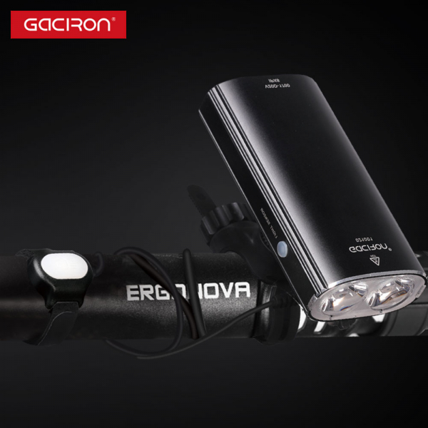 Far Led Gaciron V20D 1700 luemni, 2 in 1 lumina fata/ spate, rezistent la apa IPX6, Baterie 5000 mAh [2]