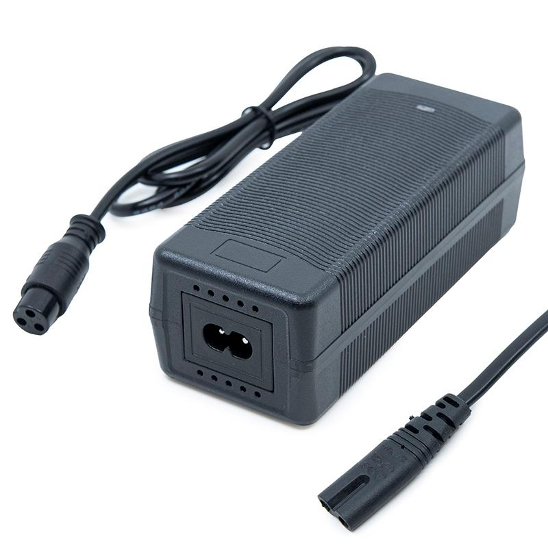 Incarcator trotineta electrica 48V, Output 54.6V/ 2A cu mufa GX16(3pini) [2]