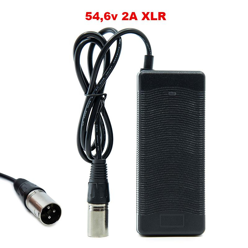 Incarcator trotineta electrica 48V, Output 54.6V/ 2A mufa XLR [2]