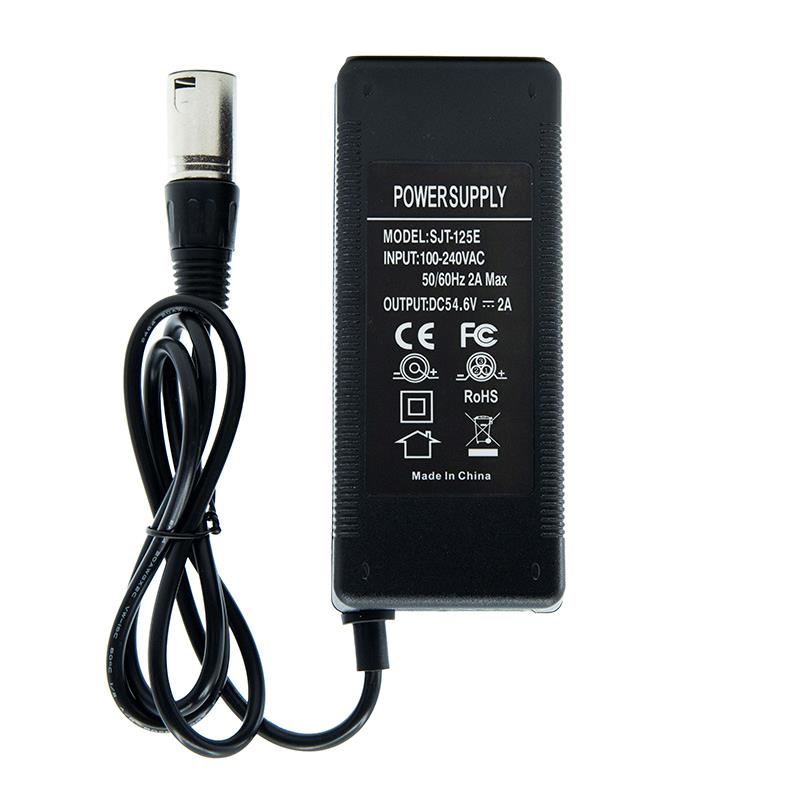 Incarcator trotineta electrica 48V, Output 54.6V/ 2A mufa XLR [3]