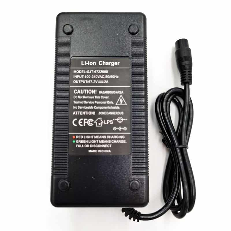 Incarcator trotineta electrica 60V, Output 67V/ 2A mufa  GX16 [3]