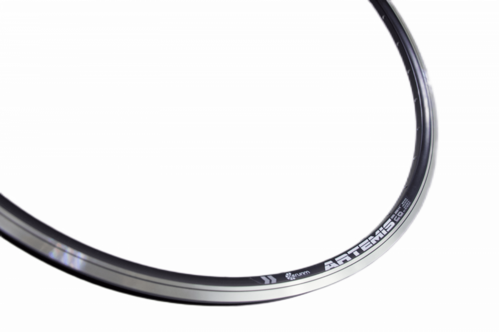 Janta ARTEMIS 26", ALU dubla, 559x18, 36 gauri, V-Brake CNC, negru [3]