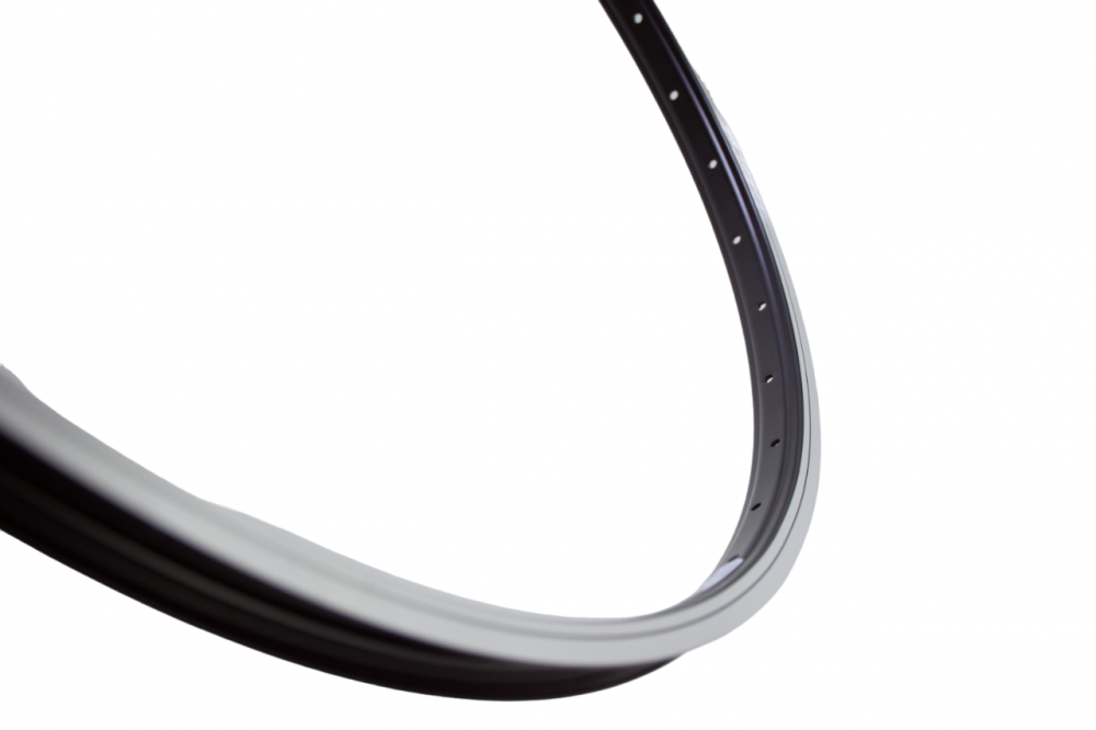 Janta LYRA 26", ALU simpla, 559x21, 36 gauri, V-Brake CNC, negru [2]
