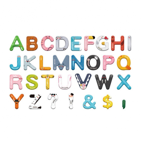 Joc lemn Carte cu Litere Magnetice si cuvinte in Engleza - Invatam alfabetul Pairing Letters [7]
