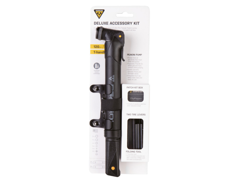 Kit Accesorii Topeak Tc2402-Gl Compus Din Pompa Mini Cu Suport - Topeak [1]