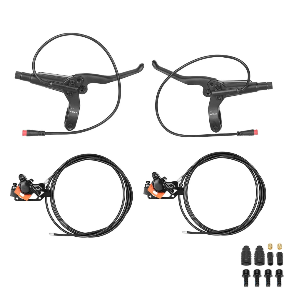 KIT FRANE HIDRAULICE NUTT Y5 CU SENZORI MOTOR SI ETRIERI PARTEA STANGA PENTRU BICICLETE SI TROTINETE ELECTRICE [16]