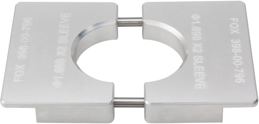 KIT TOOLING: CLAMPS ALL FLOAT X2S INNER AIR SLEEVE FOX Argintiu [2]