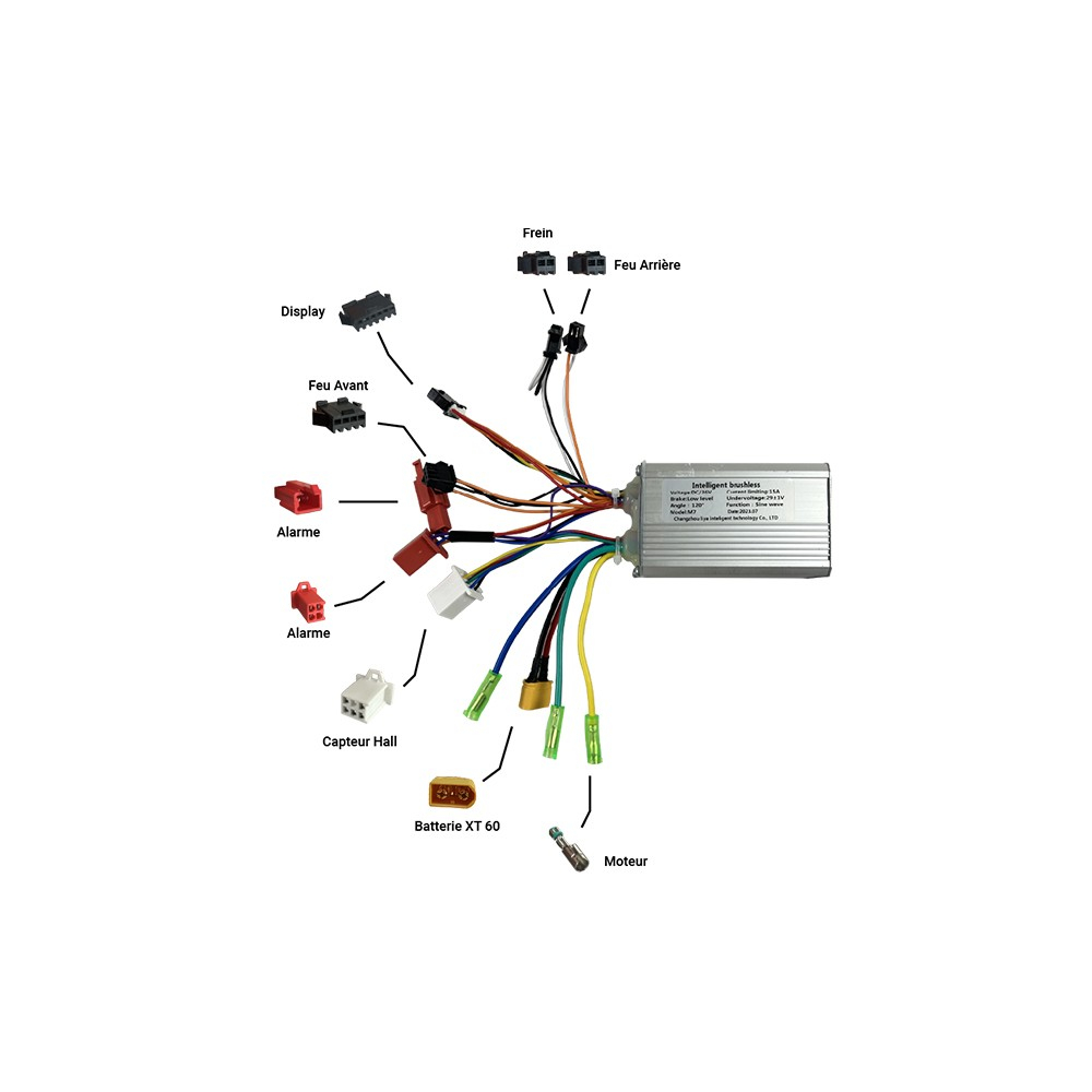 Kit trotineta electrica controller + display LIVIAE pentru 36V 15 Ah [3]