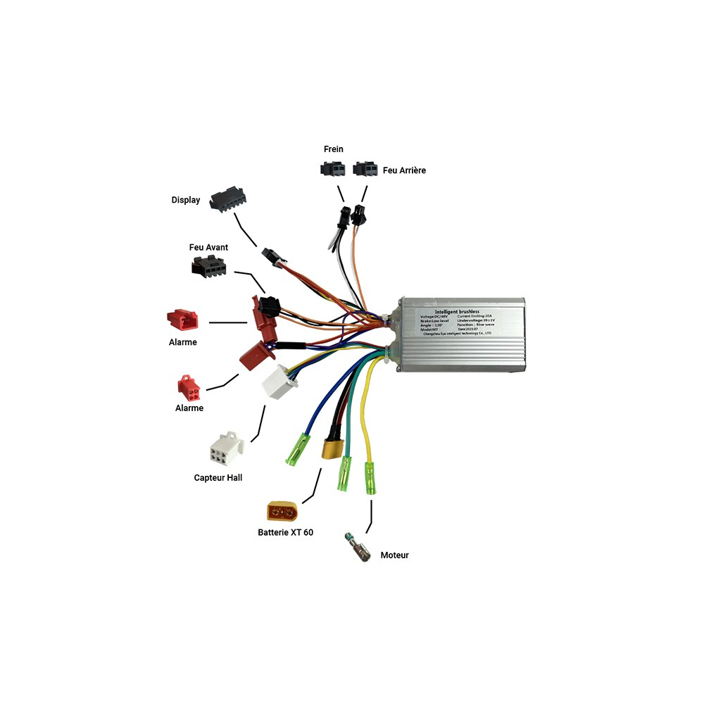 Kit trotineta electrica controller + display LIVIAE pentru 48V 20 Ah [3]