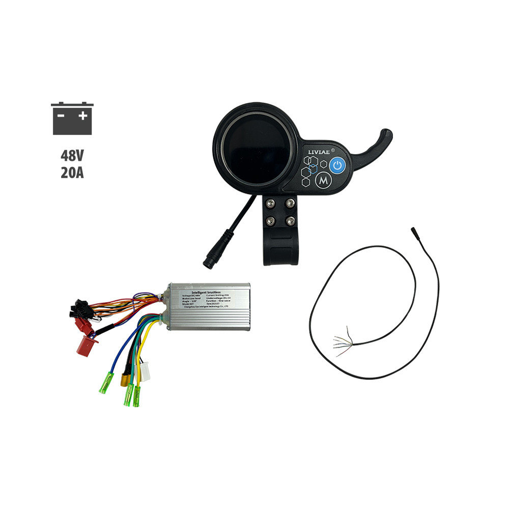 Kit trotineta electrica controller + display LIVIAE pentru 48V 20 Ah [1]