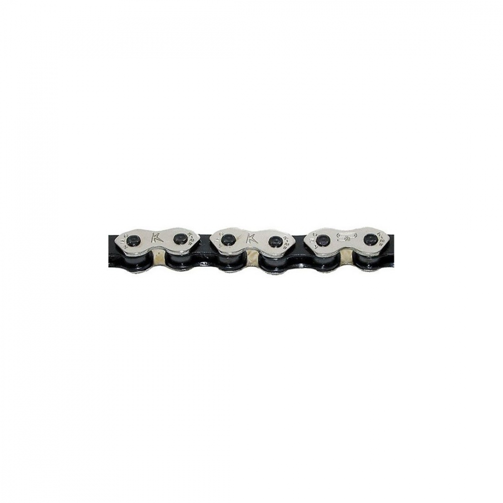 Lant KMC K1 Wide Single-Speed Argintiu/Negru 100 Zale [2]