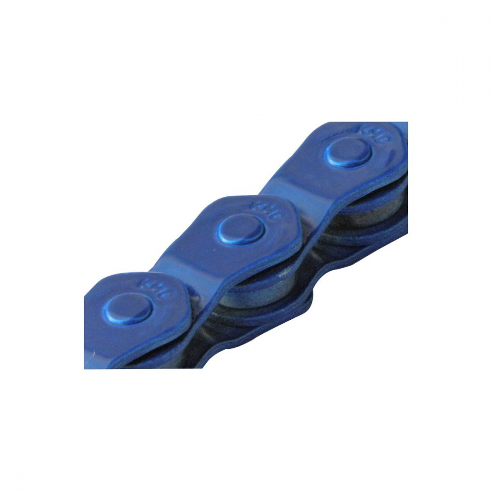 Lant KMC K710, pt.1Vit, BMX, 1/2"x1/8", 100 zale asimetrice anti-drop, Albastru Regal, 430gr [2]