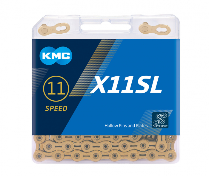 Lant KMC X11 Gold, 118 zale, Auriu [1]