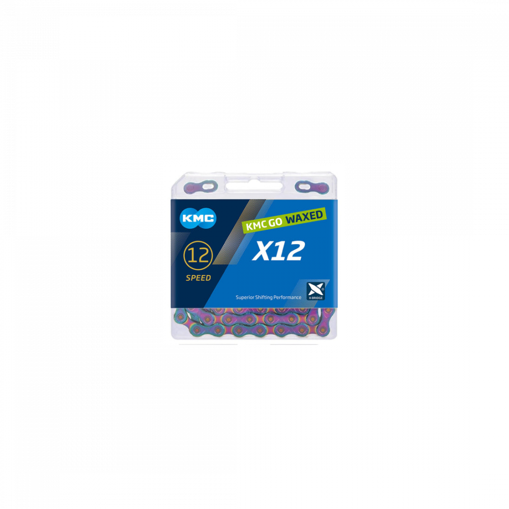 Lant KMC X12 Aurora Blue 12 viteze 126 zale cerat [3]