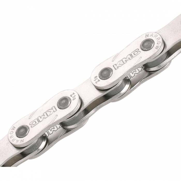 Lant KMC Z1eHX Narrow Silver Single-Speed E-Bike 112 Zale [2]