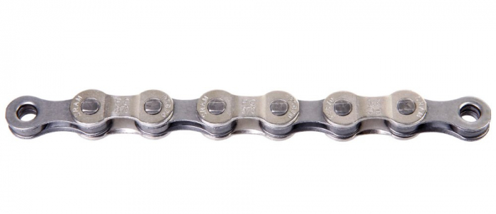 Lant Sram PC-870, 7-8 vit, 1/2 x 11/128, gri-argintiu, 114 zale [1]