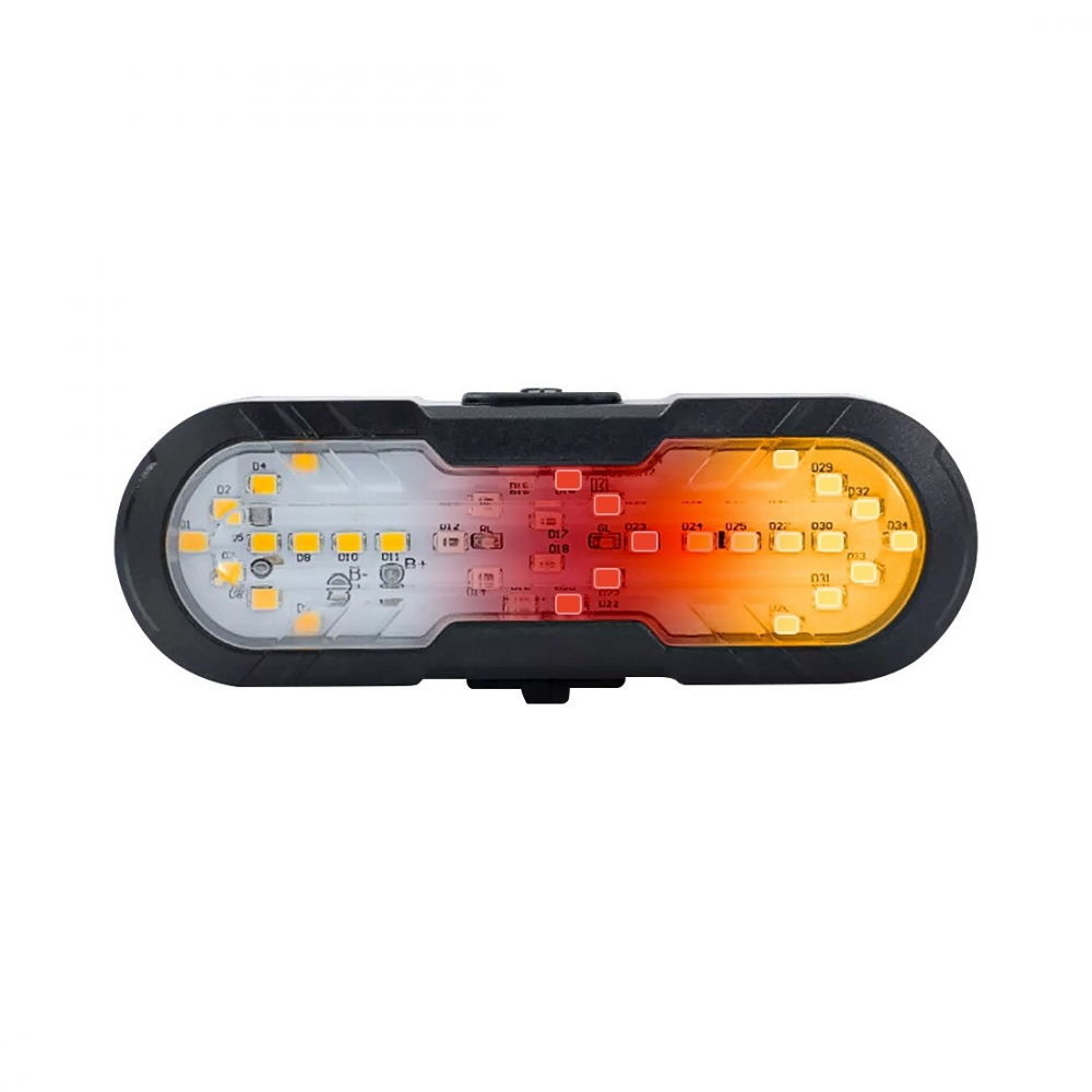 Lumina spate cu semnalizare Fivestars Signal STL-100, telecomanda wireless, acumulator 1200 mAh [1]