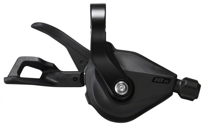 MANETA DE SCHIMBATOR SHIMANO DEORE SL-M4100-R, DREAPTA 10 VIT., CABLU 2050MM, CAMASA SP41 ETANSA NEAGRA 1880MM, 6MM CAPAT ETANS X 3, NOSE CAP X 1, CU OGD [1]