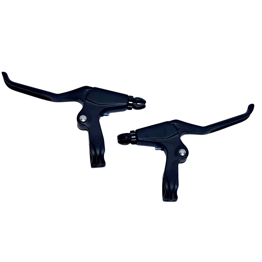 Manetă frana Stanga-Dreapta, set, aluminiu, negru [1]