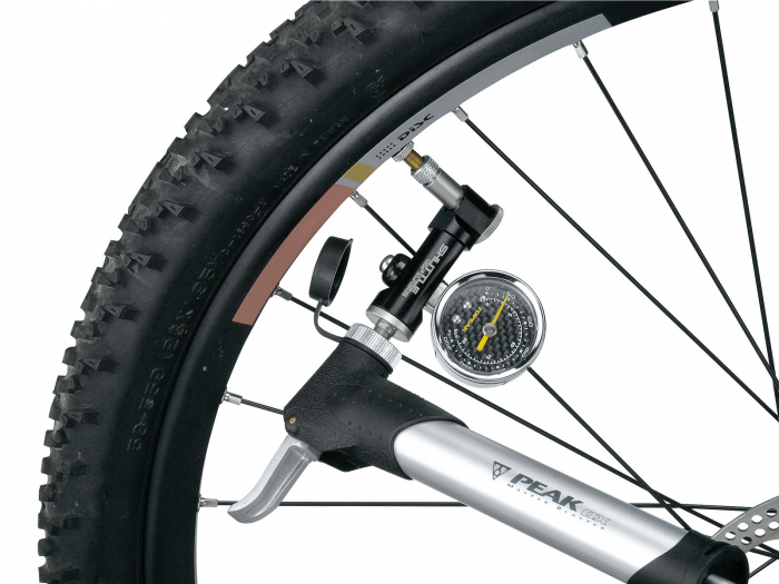 Manometru analogic multifunctional Topeak Shuttle TSUTG-02, Negru [5]