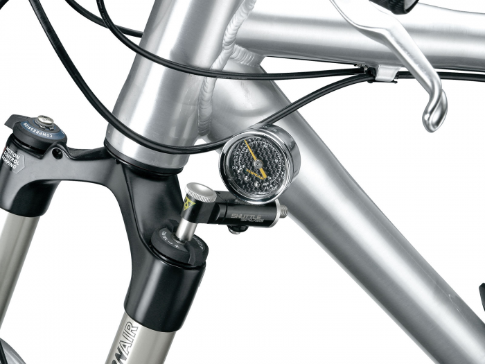 Manometru analogic multifunctional Topeak Shuttle TSUTG-02, Negru [3]