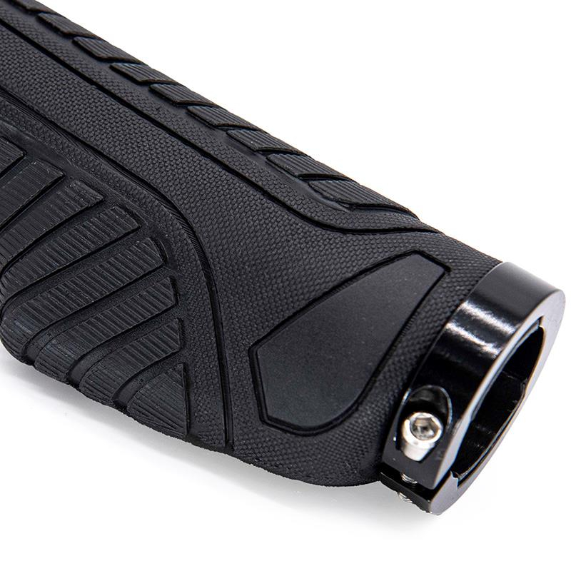 Mansoane ergonomice gripuri pentru trotineta electrica negre cu doua inele de blocare [4]