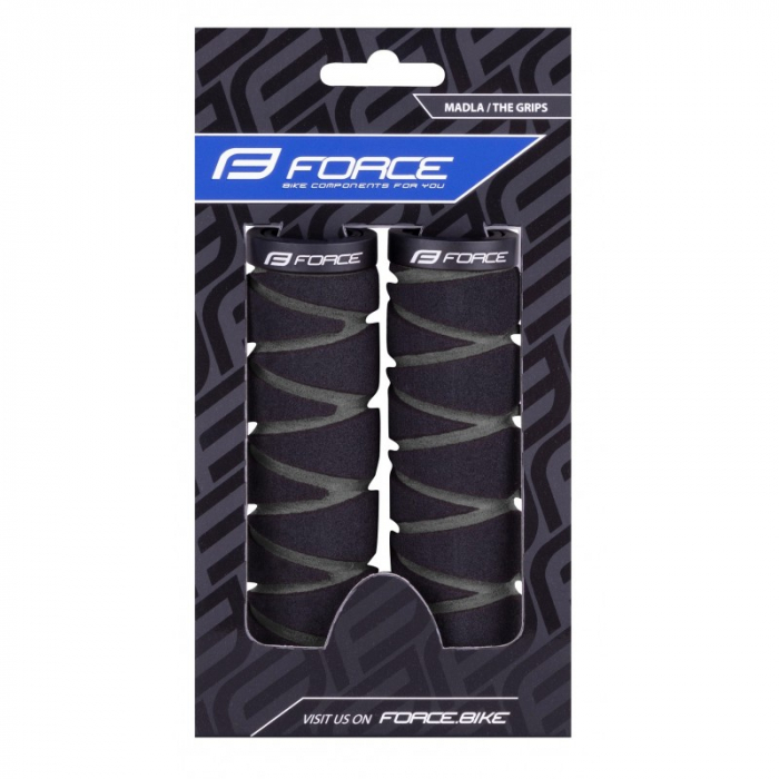 Mansoane Force Moly cu blocare, negru/rosu [2]
