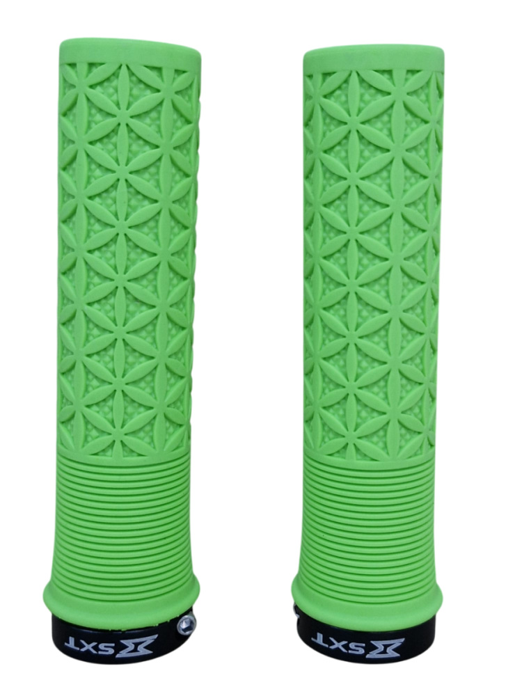 Mansoane MTB SXT ZN-047 - 130 mm Lock-On Verde [1]