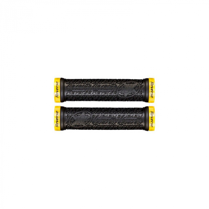 Mansoane Reverse Stamp Lock-On 135/30mm Negru/Galben [2]