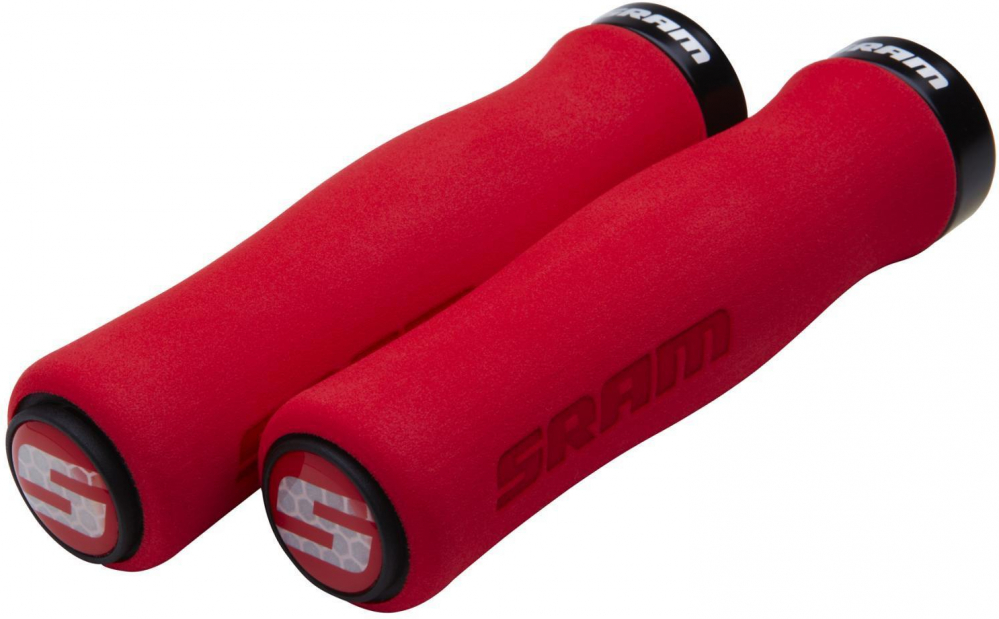 Mansoane Sram Locking Grips Contour Foam 129mm Red [1]