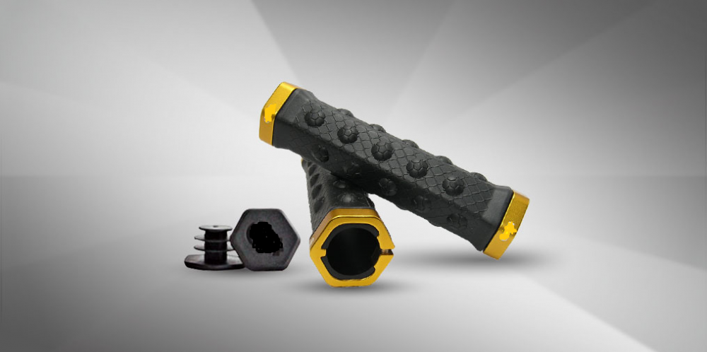 Mansoane SXT - GOALKEEPER Negru/Gold 130 mm [1]