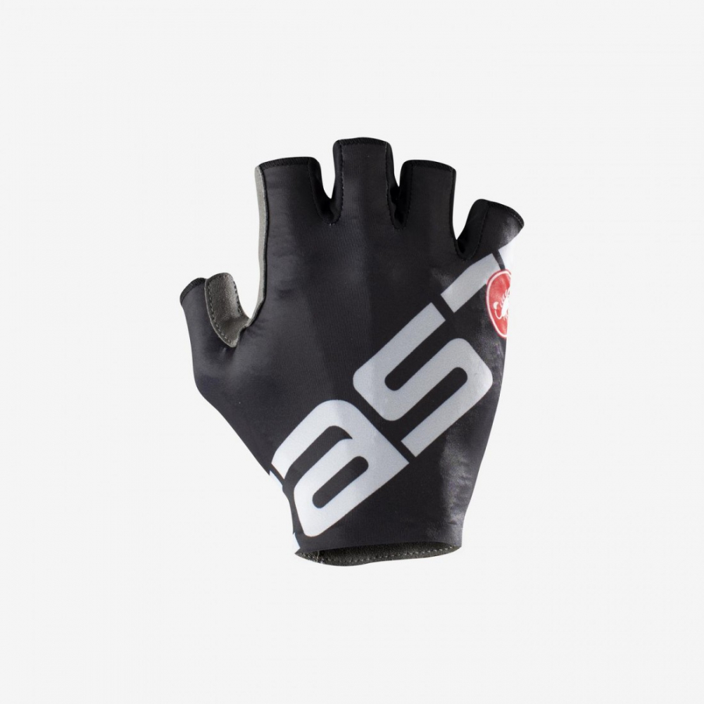 Manusi Castelli Competizione 2 Negru/Alb XL [1]