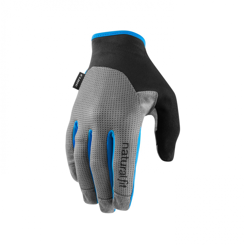 MANUSI CUBE GLOVES LONG FINGER X NF GREY - BLUE XL [1]