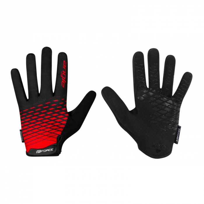 Manusi Force FORCE MTB ANGLE , rosu/negru L [1]