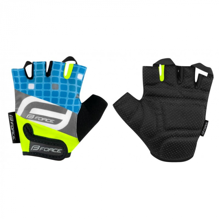 Manusi Force Kid F Square Albastru/Fluo XL [1]