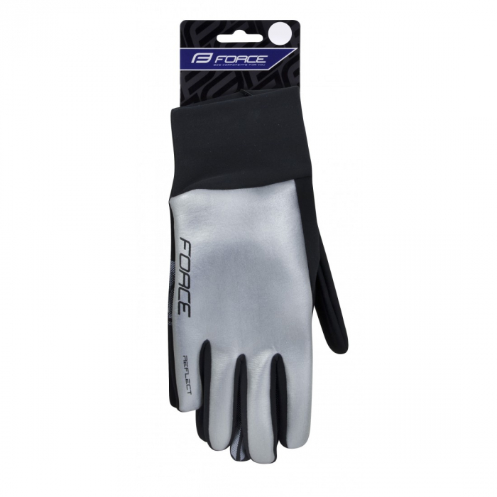 Manusi Force Reflect Alb Reflectorizant XL [2]