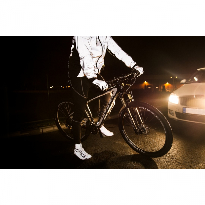 Manusi Force Reflect Alb Reflectorizant XL [4]