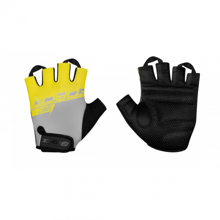Manusi Force Sport Gri/Galben L [1]
