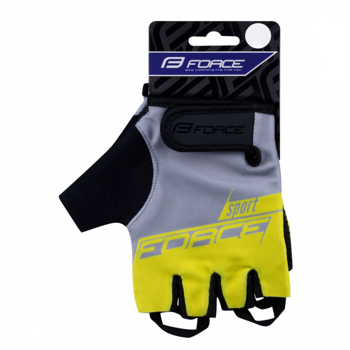Manusi Force Sport Gri/Galben L [2]